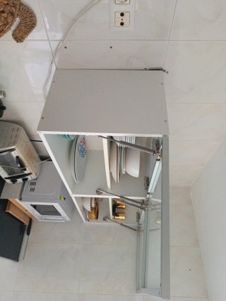 Muebles de cajón para platos y vasos