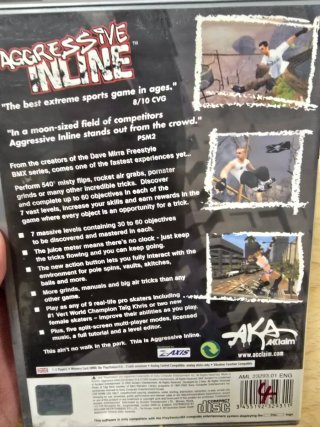 Aggressive Inline PS2 PAL