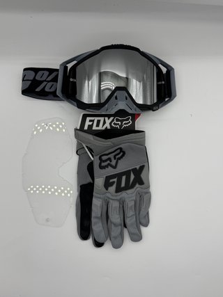 Gafas 100% y Guantes Fox Nuevos 1314