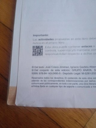 Libros de texto 2 ESO .