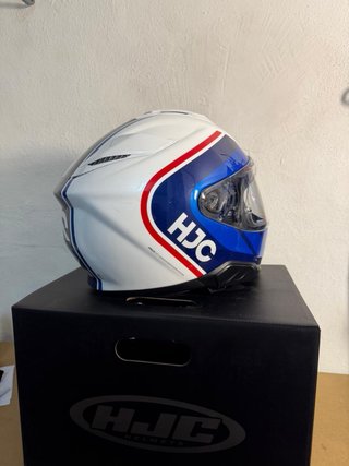 Casco HJC RPHA 71 Azul y Blanco Talla XL