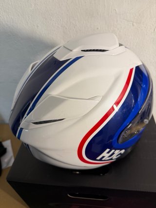 Casco HJC RPHA 71 Azul y Blanco Talla XL