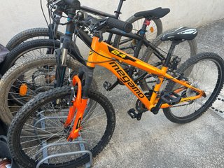 Bicicleta Megamo 24 Naranja