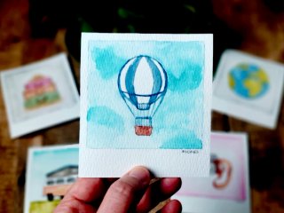 Ilustración Globo aerostático