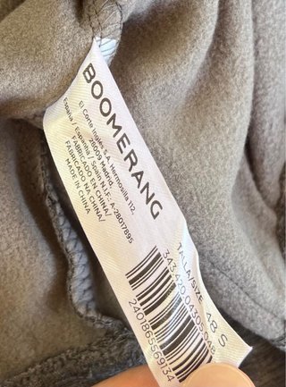 Abbigliamento sportivo Boomerang taglia S