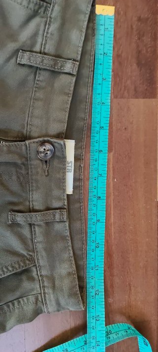 Pantalón cargo verde militar T34