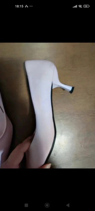 Zapatos Mustang rosa talla 36
