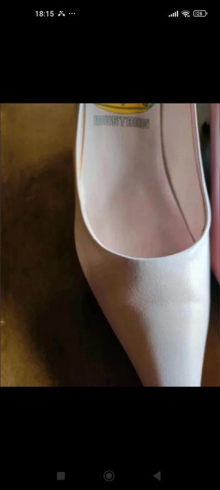 Zapatos Mustang rosa talla 36