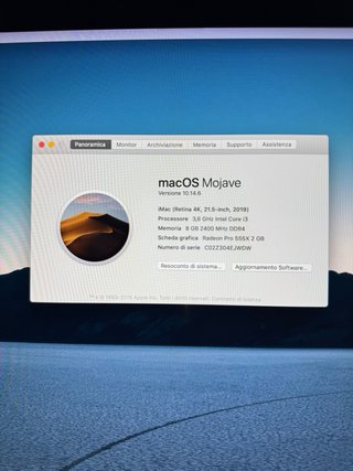 iMac Retina 4K 21.5 2019