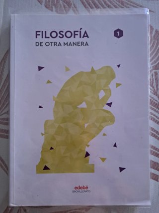 Libro de 1° bachillerato de filosofía