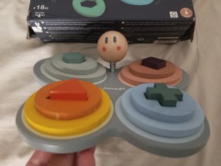 Juego de apilar Janod de madera