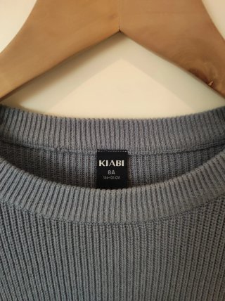 Chaleco de punto a rayas Kiabi 8 años