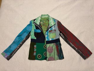 Cazadora de mujer Desigual Multicolor Talla S