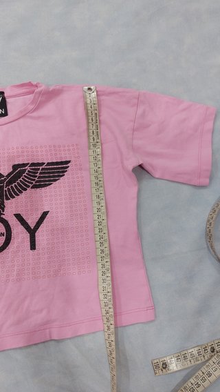 T-shirt Boy London donna rosa tg. M/L