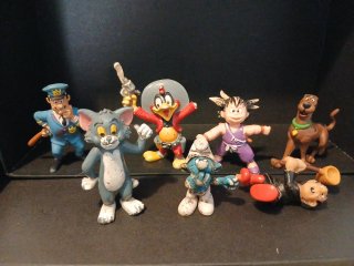 Lote Figuras PVC Personajes Dibujos Animados