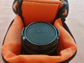 Canon FD 50mm 1:1.4 + funda