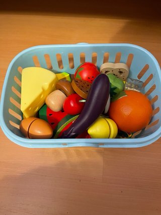 Cocina de juguete de madera