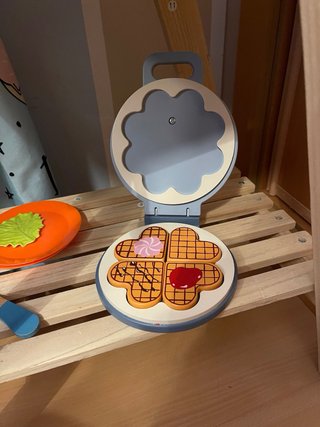 Cocina de juguete de madera