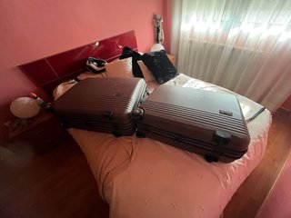 Juego 2 Maletas reforzadas gris antracita