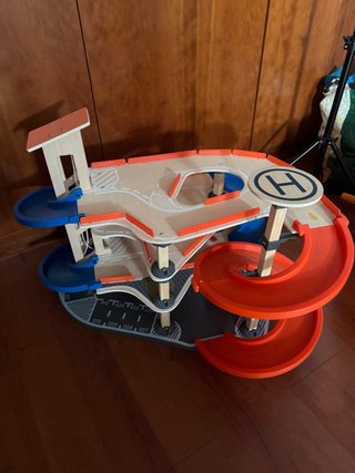 Circuito de Garaje de Juguete con 10 Coches
