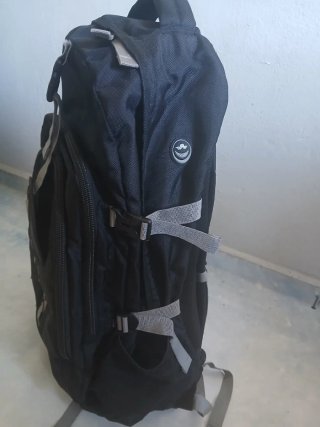 Mochila Negra Senderismo/Viaje