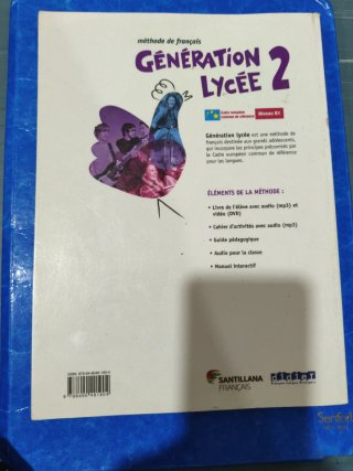 GENERATION LYCEE A2/B1 ELEVE+CD+DVD