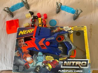Nerf Nitro Flashfury Chaos Lanzador Coches