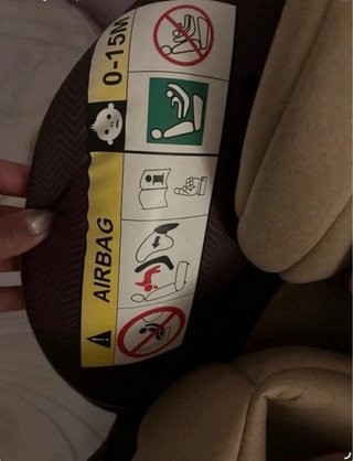 Silla coche bebé diseño oso
