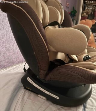 Silla coche bebé diseño oso