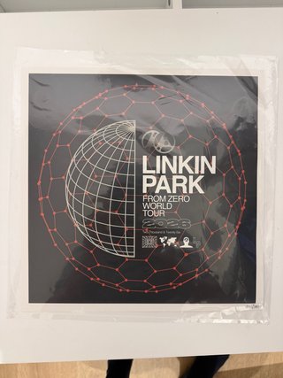 Póster Linkin Park World Tour 2026 - Ed. Limitada