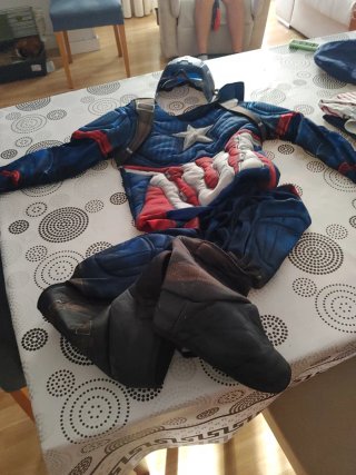 Disfraz Capitán América Talla 5-7 años