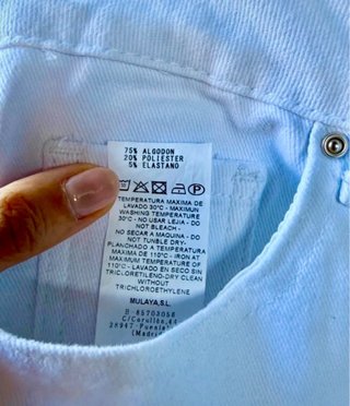 Pantalón algodón bordado - Nuevo