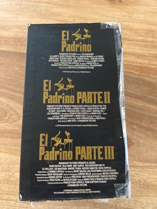 Trilogía El Padrino VHS