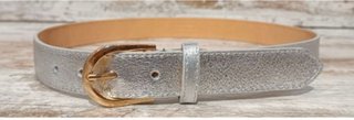 Cinturón de piel marrón