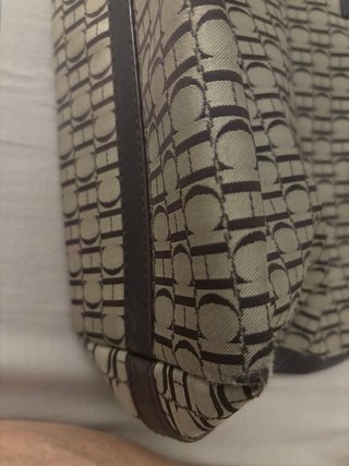 Bolso Tote CH Carolina Herrera Marrón ,mod Habana