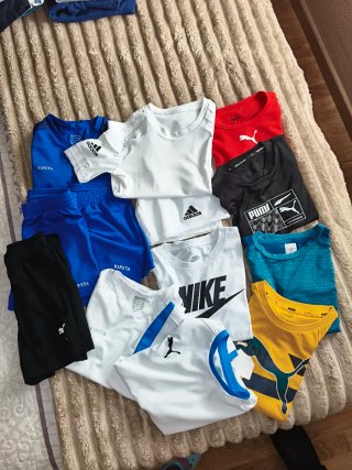 Conjunto deportivo Adidas azul