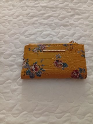 Cartera monedero billetera Stradivarius floral