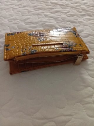 Cartera monedero billetera Stradivarius floral