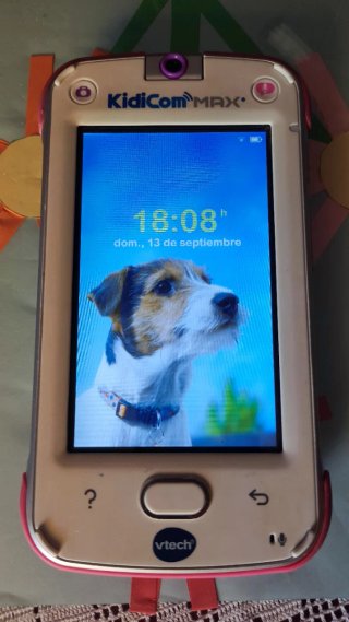 Vtech KidiCom Max Móvil Infantil Blanco/Rosa
