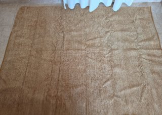 Alfombra Zara Home Beige/Marrón