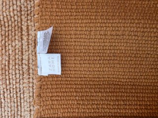 Alfombra Zara Home Beige/Marrón