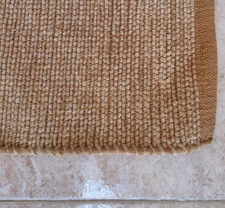 Alfombra Zara Home Beige/Marrón