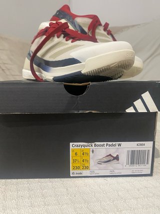 Zapatillas Adidas Padel Crazyquick Boost 37 1/3