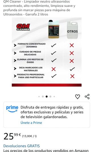 Limpiador Ultrasónico LD-01 + Líquido