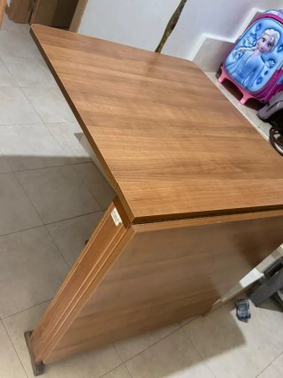 Mesa de madera plegable