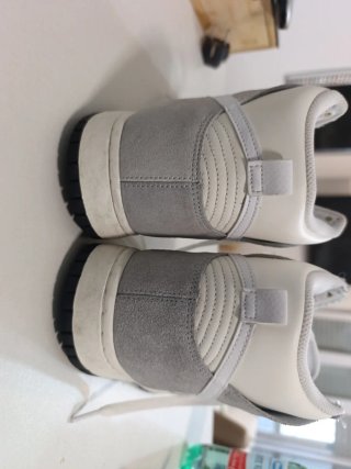 Nike Dunk High Grigie Bianche