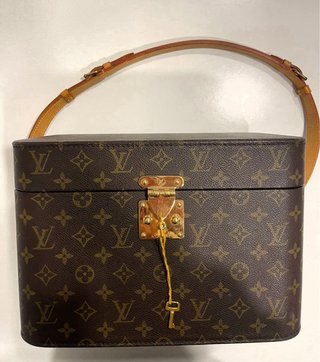 Neceser Louis Vuitton Vintage Años 90 Marrón