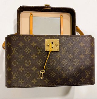 Neceser Louis Vuitton Vintage Años 90 Marrón