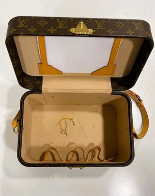 Neceser Louis Vuitton Vintage Años 90 Marrón