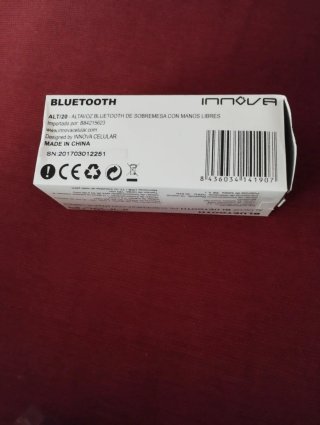 Altavoz Bluetooth Innova Portátil